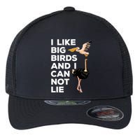 I Like Big Birds And I Can Not Lie Cute Gift Flexfit Unipanel Trucker Cap