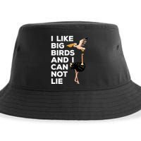 I Like Big Birds And I Can Not Lie Cute Gift Sustainable Bucket Hat