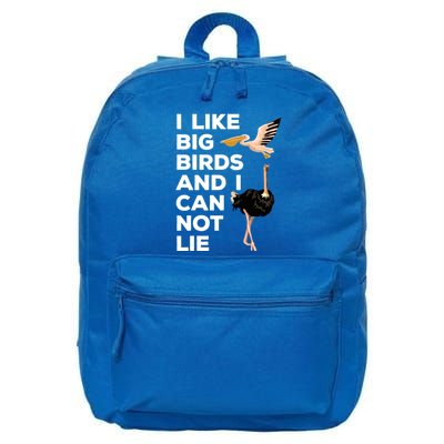 I Like Big Birds And I Can Not Lie Cute Gift 16 in Basic Backpack