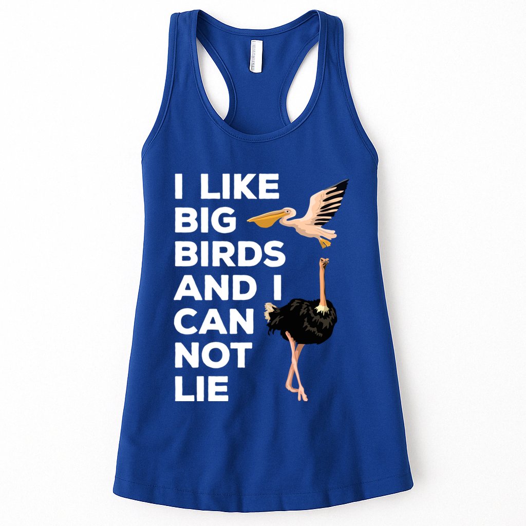 I Like Big Birds And I Can Not Lie Cute Gift Womens Tank Top
