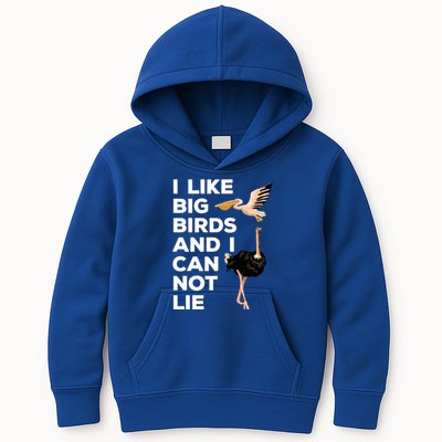 I Like Big Birds And I Can Not Lie Cute Gift Kids Hoodie