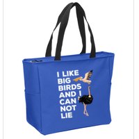 I Like Big Birds And I Can Not Lie Cute Gift Zip Tote Bag