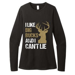 I Like Big Bucks And I Cannot Lie Funny Deer Hunting Father Great Gift Womens CVC Long Sleeve Shirt