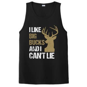 I Like Big Bucks And I Cannot Lie Funny Deer Hunting Father Great Gift PosiCharge Competitor Tank