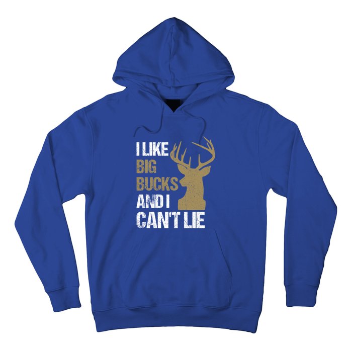 I Like Big Bucks And I Cannot Lie Funny Deer Hunting Father Great Gift Hoodie