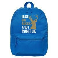 I Like Big Bucks And I Cannot Lie Funny Deer Hunting Father Great Gift 16 in Basic Backpack