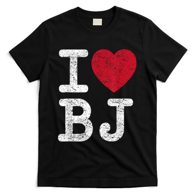 I Love Bj Beijing China Bj T-Shirt
