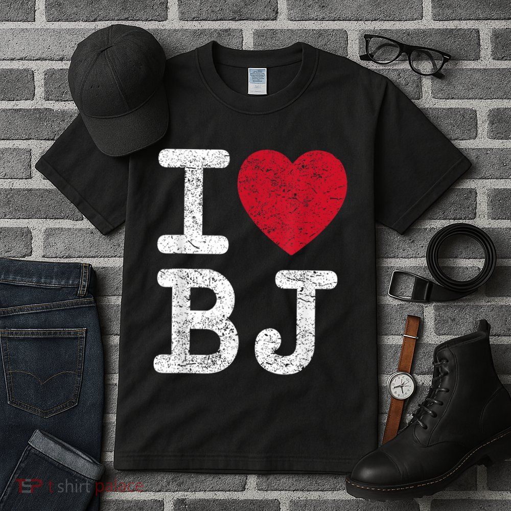 I Love Bj Beijing China Bj Tall T-Shirt