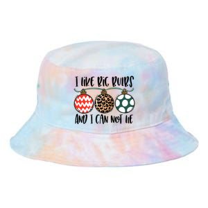 I Like Big Bulbs And I Can Not Lie Bells Funny Christmas Gift Tie Dye Newport Bucket Hat