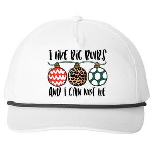 I Like Big Bulbs And I Can Not Lie Bells Funny Christmas Gift Snapback Five-Panel Rope Hat