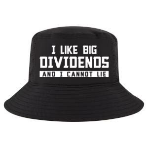 I Like Big Dividends Investor Stock Market Capitalism Gift Cool Comfort Performance Bucket Hat