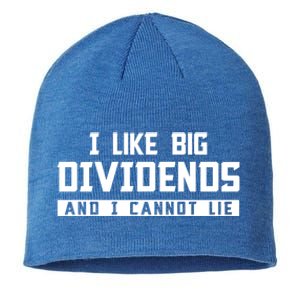 I Like Big Dividends Investor Stock Market Capitalism Gift Sustainable Beanie