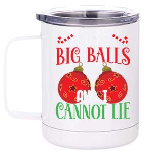 I Like Big Balls And Cannot Lie Funny Christmas Meaningful Gift 12 oz Stainless Steel Tumbler Cup