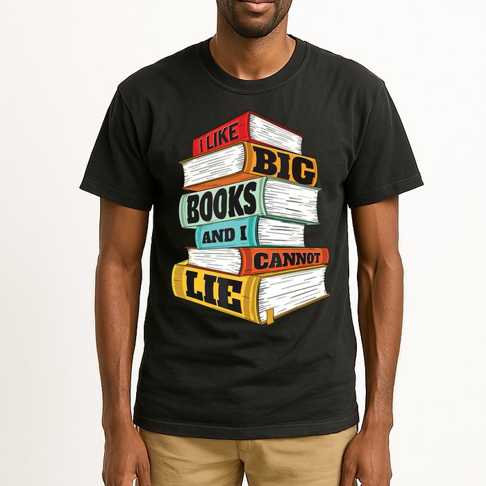 I Like Big Books And I Cannot Lie Librarian Book Reader Tall T-Shirt