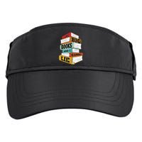 I Like Big Books And I Cannot Lie Librarian Book Reader Adult Drive Performance Visor