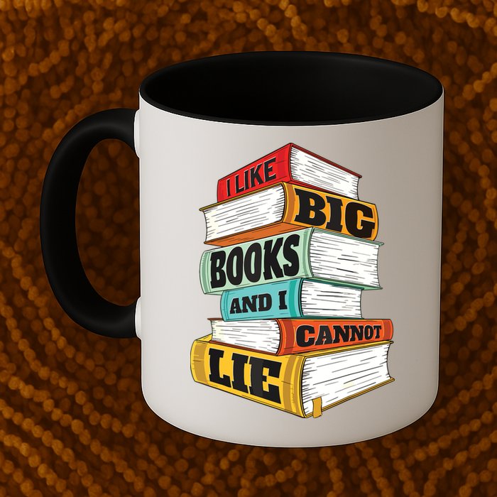 I Like Big Books And I Cannot Lie Librarian Book Reader Mug
