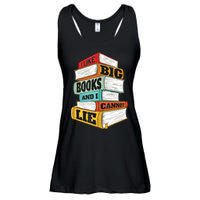 I Like Big Books And I Cannot Lie Librarian Book Reader Ladies Essential Flowy Tank