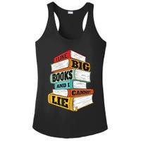 I Like Big Books And I Cannot Lie Librarian Book Reader Ladies PosiCharge Competitor Racerback Tank
