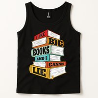 I Like Big Books And I Cannot Lie Librarian Book Reader Tank Top