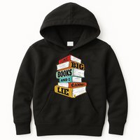 I Like Big Books And I Cannot Lie Librarian Book Reader Kids Hoodie
