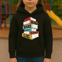 I Like Big Books And I Cannot Lie Librarian Book Reader Kids Hoodie