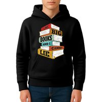 I Like Big Books And I Cannot Lie Librarian Book Reader Kids Hoodie