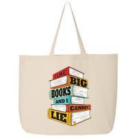 I Like Big Books And I Cannot Lie Librarian Book Reader 25L Jumbo Tote