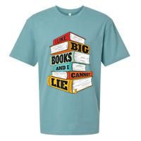 I Like Big Books And I Cannot Lie Librarian Book Reader Sueded Cloud Jersey T-Shirt
