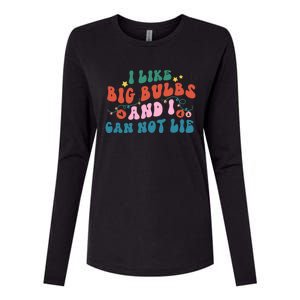 I Like Big Bulbs And I Can Not Lie Cute Gift Womens Cotton Relaxed Long Sleeve T-Shirt