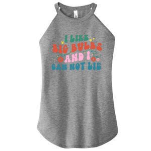 I Like Big Bulbs And I Can Not Lie Cute Gift Women's Perfect Tri Rocker Tank