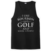 I Like Bourbon Golf Lover Golfing Golfer Putter PosiCharge Competitor Tank