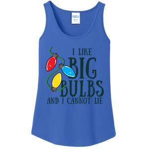 I Like Big Bulbs And I Cannot Lie Funny Christmas Gift Ladies Essential Tank