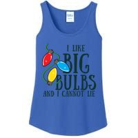 I Like Big Bulbs And I Cannot Lie Funny Christmas Gift Ladies Essential Tank