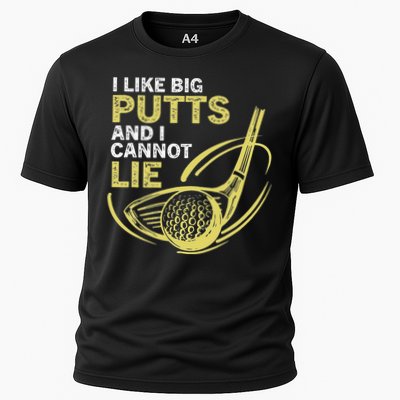 I Like Big Putts And I Cannot Lie Vintage Saying Golf Performance Shirt