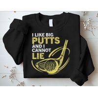 I Like Big Putts And I Cannot Lie Vintage Saying Golf Sweatshirt