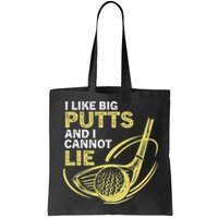 I Like Big Putts And I Cannot Lie Vintage Saying Golf Bag