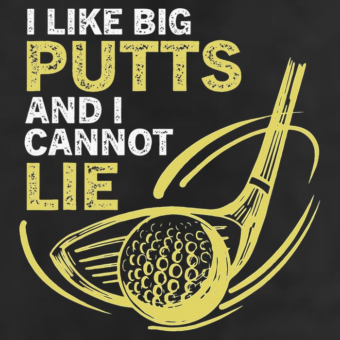 I Like Big Putts And I Cannot Lie Vintage Saying Golf Golf Towel