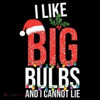 I Like Big Bulbs And Cannot Lie Funny Christmas Gift Great Gift Sustainable Bucket Hat