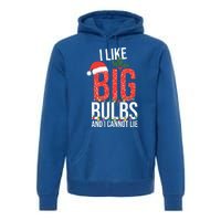 I Like Big Bulbs And Cannot Lie Funny Christmas Gift Great Gift Premium Hoodie