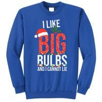 I Like Big Bulbs And Cannot Lie Funny Christmas Gift Great Gift Tall Sweatshirt