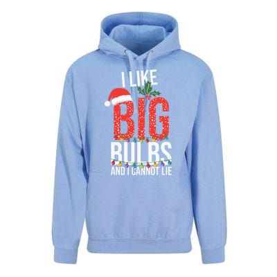 I Like Big Bulbs And Cannot Lie Funny Christmas Gift Great Gift Unisex Surf Hoodie