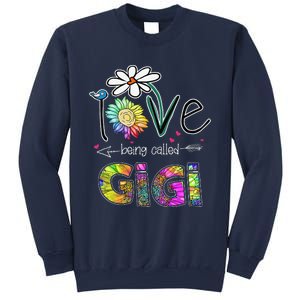 I Love Being Called Gigi Daisy Sunflower Mother's Day Gifts Sweatshirt