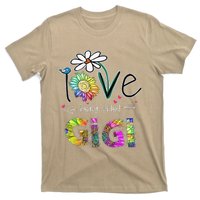 I Love Being Called Gigi Daisy Sunflower Mother's Day Gifts T-Shirt