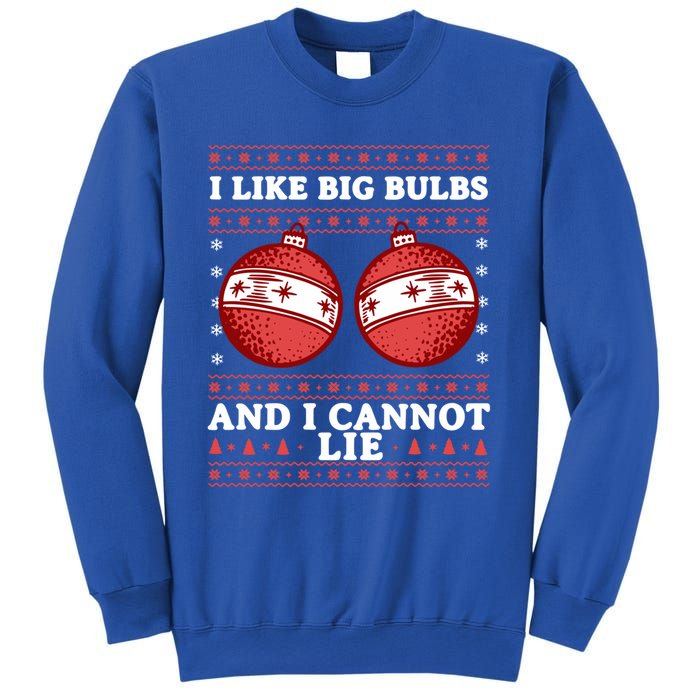 I Like Big Bulbs And I Cannot Lie Ugly Christmas Sweater Gift Sweatshirt