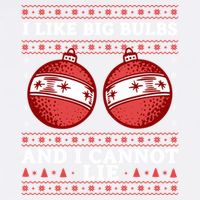 I Like Big Bulbs And I Cannot Lie Ugly Christmas Sweater Gift Garment-Dyed Sweatshirt