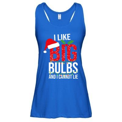 I Like Big Bulbs And Cannot Lie Christmas Light Decorator Gift Ladies Essential Flowy Tank