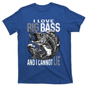 I Love Big Bass And I Cannot Lie / Funny Bass Fishing Gift T-Shirt