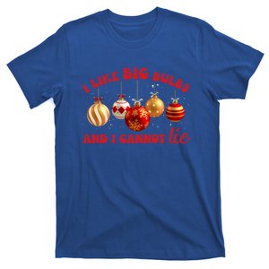 I Like Big Bulbs And I Cannot Lie Christmas Couple Matching Great Gift T-Shirt