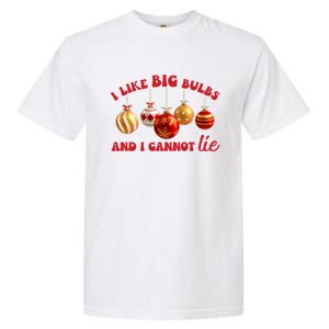 I Like Big Bulbs And I Cannot Lie Christmas Couple Matching Great Gift Garment-Dyed Heavyweight T-Shirt