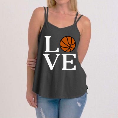 I Love Basketball Women's Strappy Tank